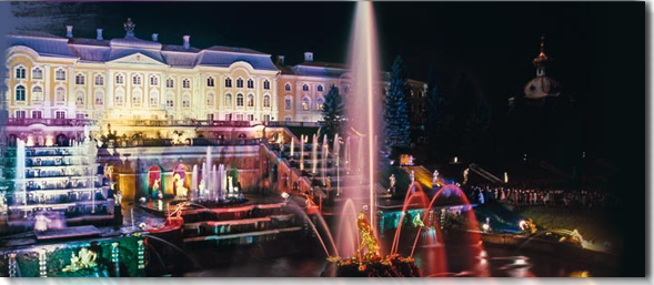 Show production – St Petersburg Fountains