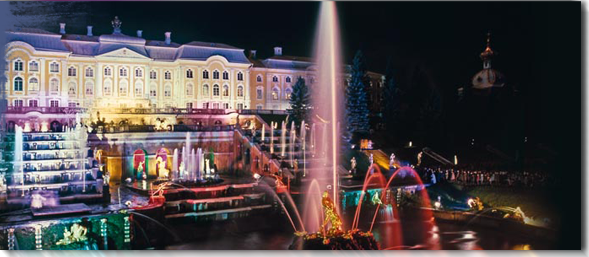 Show production �?St Petersburg Fountains